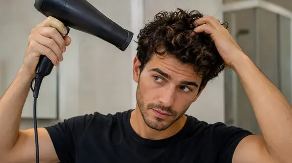 چگونه با سشوار موهای خود را فر کنیم؟ آموزش کامل در خانه