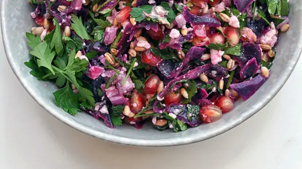 خواص ضد پیری کلم بنفش را فراموش نکنید