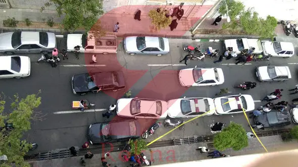 تکه تکه کردن یک مرد در قتل هولناک زنانه در خیابان پیروزی تهران / عکس های محل حادثه که ساعتی پیش رخ داد