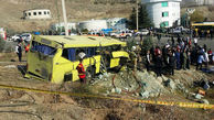 پیکر 10 دانشجوی کشته شده در اتوبوس دانشگاه علوم تحقیقات تحویل خانواده ها شد +اسامی و تصاویر