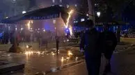  اعتراضات به بارسلون اسپانیا هم کشیده شد 