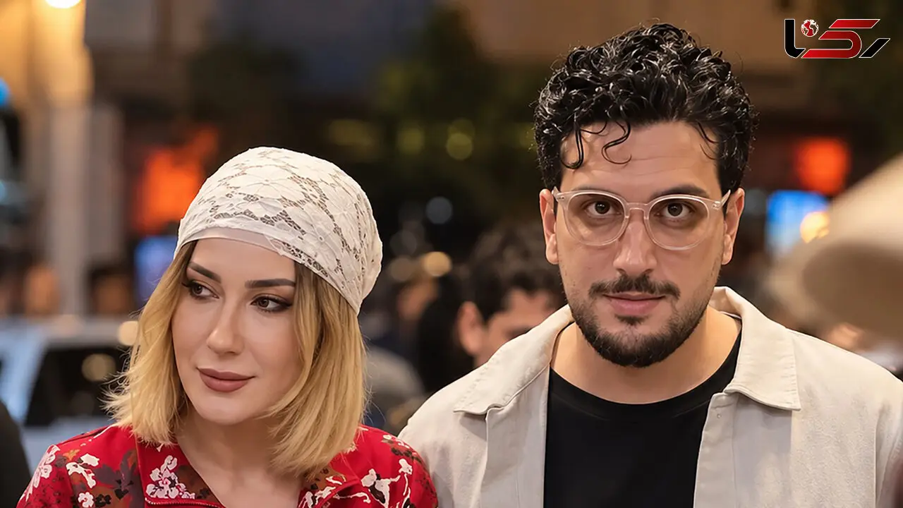 فیلم و عکس ها / استایل امیرحسین قیاسی و همسرش شیک پوشش در تئاتر «قبض روح»