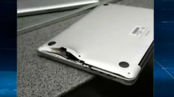  لپ تاپی که ضد گلوله شد و جان یک مرد را نجات داد +عکس