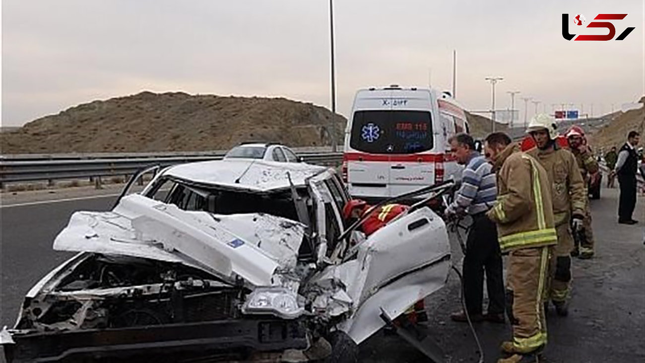 8 کشته و مصدوم در  تصادف جاده قم - گرمسار 