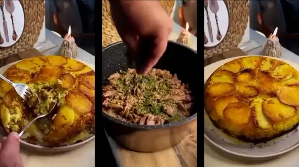 طرز تهیه پلو تن ماهی / فیلم