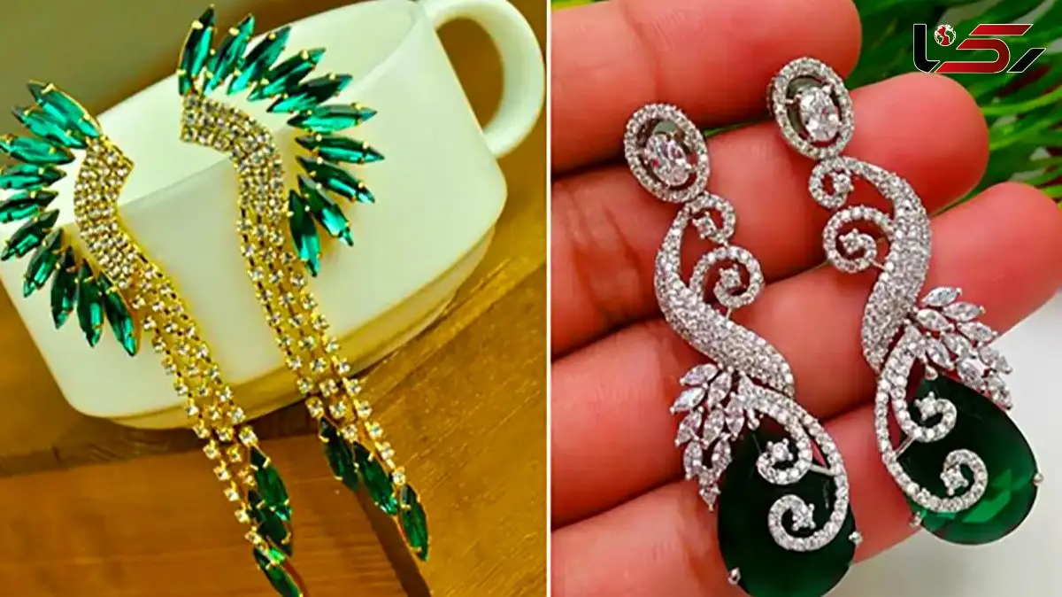 تغییر استایل با گوشواره‌ های جواهردوزی دست ساز + 15 مدل خاص