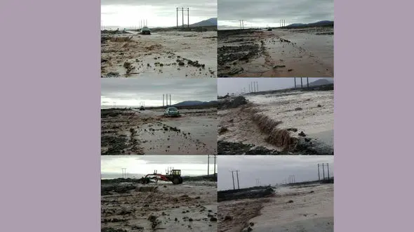 خسارت میلیاردی سیل در تربت حیدریه + عکس