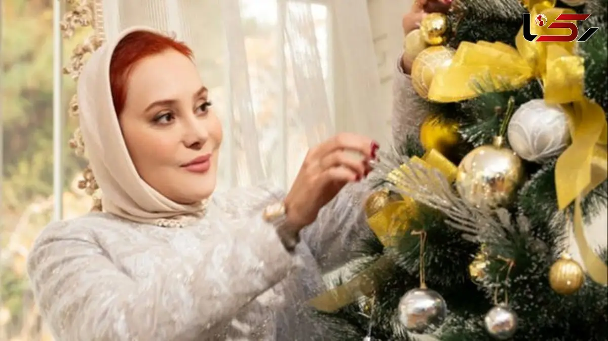 عکس کریسمسی خانم بازیگران/ آرام جعفری تازه عروس سینما حتی مرجانه گلچین و ...