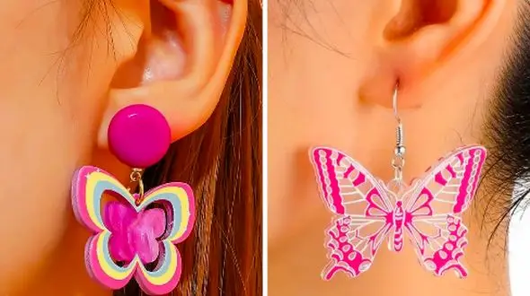 جدیدترین ترندهای گوشواره فانتزی صورتی در ایران + عکس