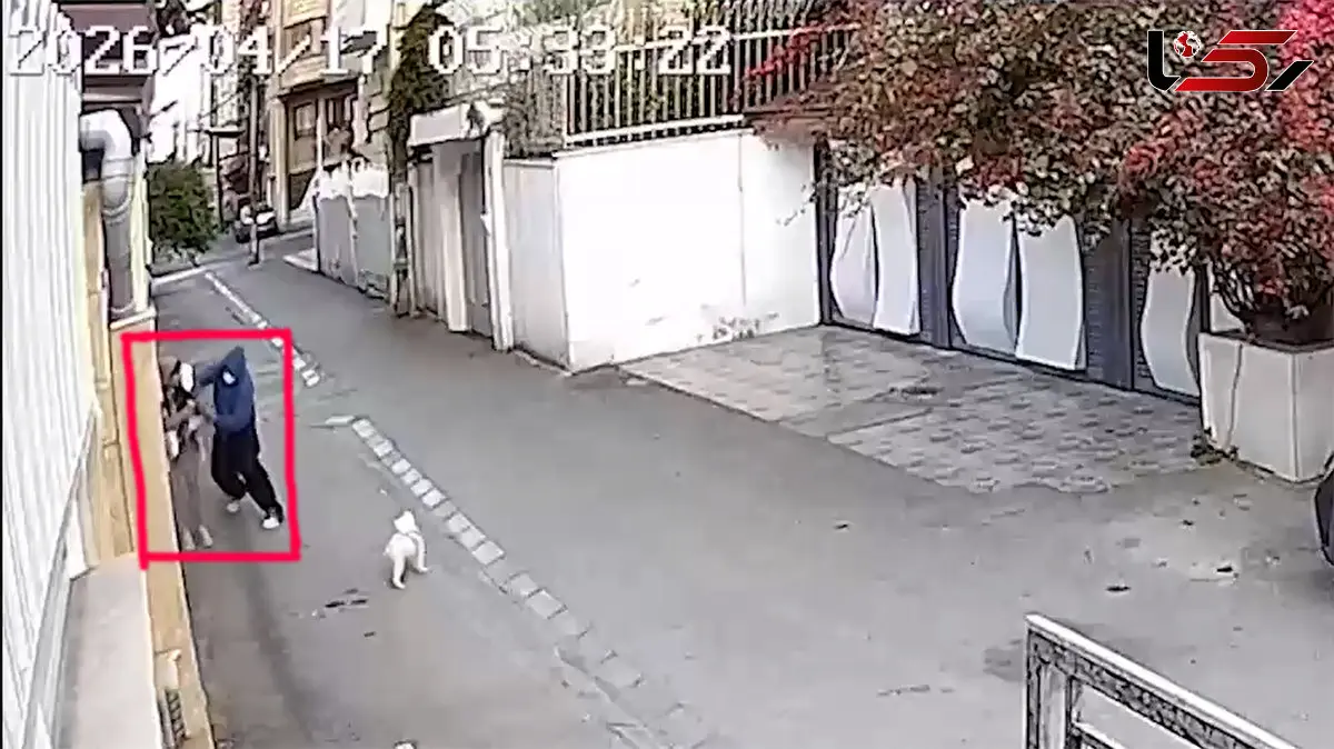 فیلم لحظه شکار زنان مازندرانی در کوچه پس کوچه های خلوت ساری / 2 چاقوکش سایه به سایه در تعقیب این زنان بودند