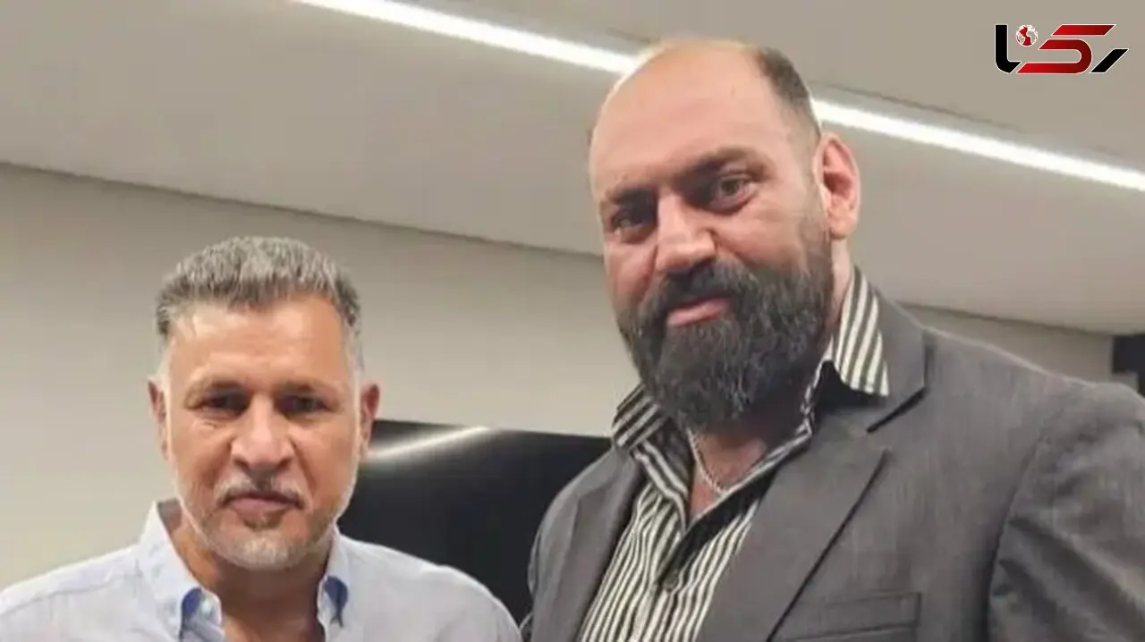 ملاقات قوی‌ترین مرد ایران با علی دایی
