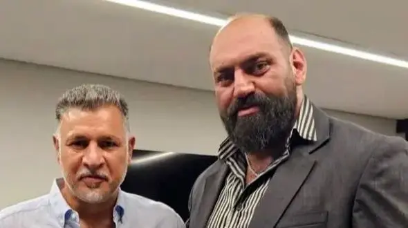 ملاقات قوی‌ترین مرد ایران با علی دایی