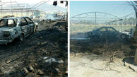 آتش سوزی در کهنوج با اتصال سیم‌های برق/3 خانه و یک ماشین خاکستر شدند+ عکس 