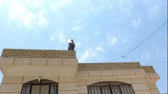 عکس لحظه خودکشی یک پیرمرد در ارسنجان ! + علت