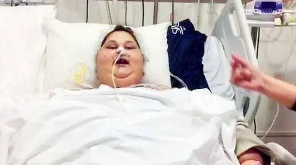 سنگین‌ وزن‌ترین زن جهان درگذشت + عکس 