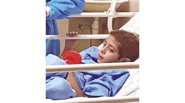 روایت به هوش آمدن آرمان کوچولو صخره‌نورد اصفهانی / او دوباره می خندد + عکس