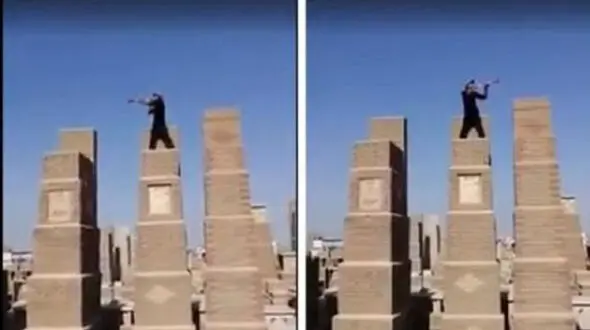 بازداشت اسرافیل تقلبی در عراق / او مست بود