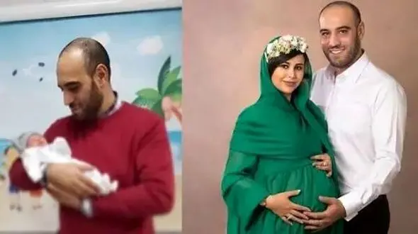 فیلم آوازخوانی فوق احساسی امیریل ارجمند بازیگر سریال ناریا برای فرزندش/ نوه یک روزه و شیرین داریوش ارجمند