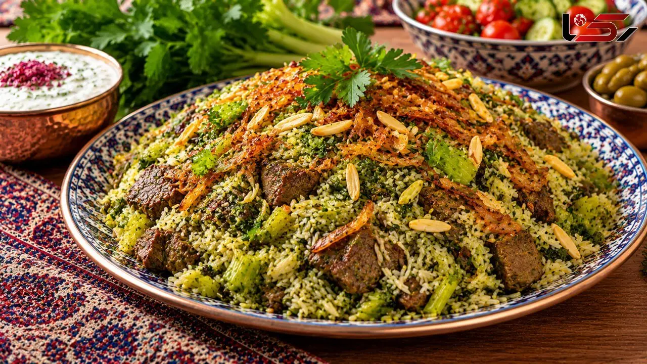 طرز تهیه کرفس پلو؛ غذای خوش‌ عطر و متفاوت برای یک ناهار دلچسب