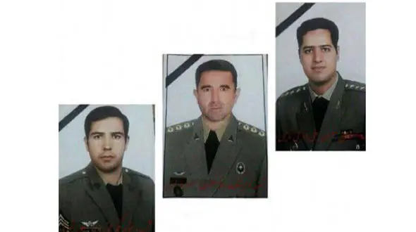 انتشار اولین عکس ها از شهداى ارتش در سقوط بالگرد اورژانس + جزییات