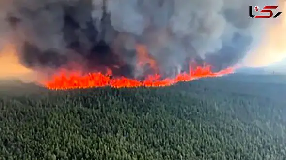 آتش‌سوزی منطقه حفاظت شده بیستون کرمانشاه مهار شد