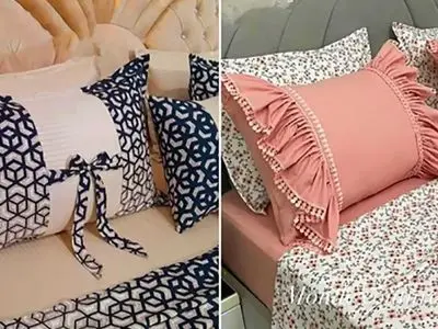 جدیدترین مدل های روبالشی تترون برای دکوراسیون اتاق خواب + 15 طرح خاص