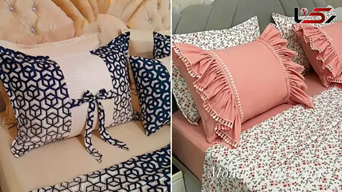 جدیدترین مدل های روبالشی تترون برای دکوراسیون اتاق خواب + 15 طرح خاص