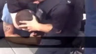 متهم پای پلیس را گاز گرفت و مامور او را به شدت تنبیه کرد + فیلم وعکس