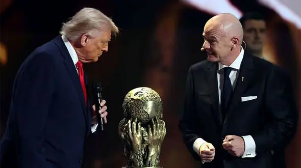 ترامپ جام قهرمانی را به تیم اول جام جهانی 2026 خواهدداد