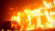 آتش سوزی بزرگ در پلاسکو / در رشت رخ داد
