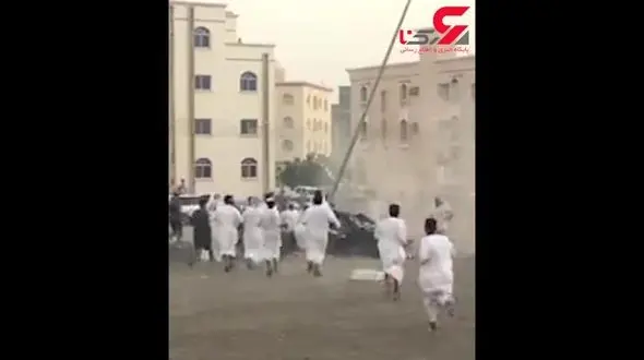 قرار نبود این مرد عرب بمیرد! + فیلم