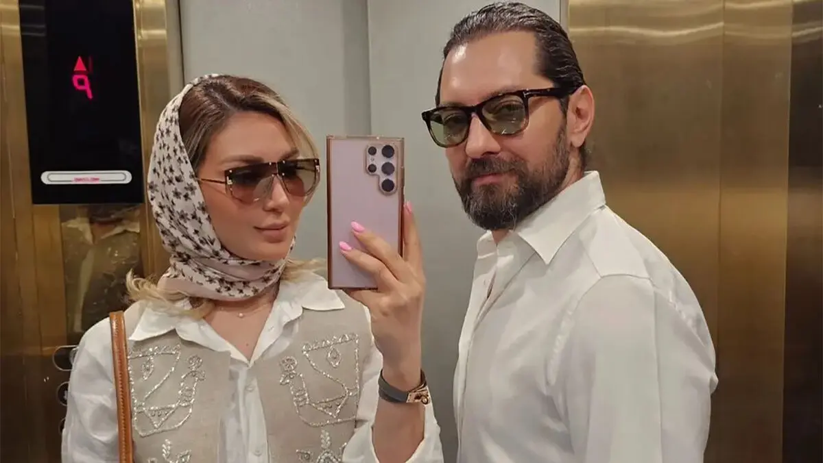 پنت‌ هاوش شاهانه و زیبای بهرام رادان و مینا مختاری/ از ویوی ابدی و خیره‌کننده شهر تا فرش زمردی، مبلمان شیک و تابلوهای هنری