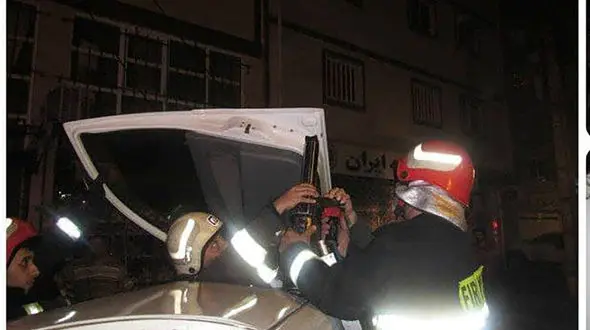 عکس از صحنه مرگ زن جوان رشتی در 3 بامداد 