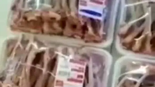 استخوان‌فروشی در فروشگاه‌های زنجیره‌ای تهران/ مجوز هم دارند!+ فیلم