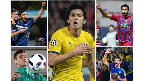 سردار آزمون صدر لژیونرهای ایرانی در نقل و انتقالات زمستانی+جدول