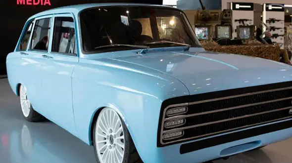 شرکت روسی کلاشنیکف از سوپرخودروی الکترونیکی خود رونمایی کرد+ تصاویر
