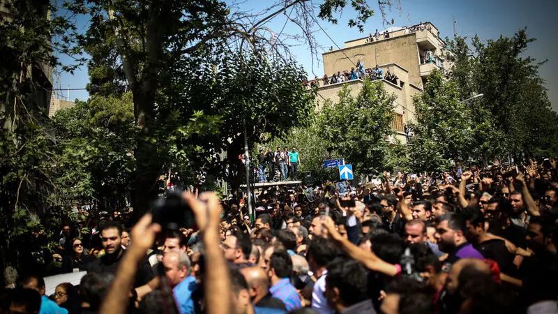 مراسم ناصر ملک مطیعی