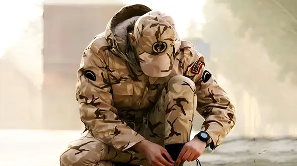 عکس/ حماسه خلاقیت خنده دار سرباز ایرانی در پختن تخم مرغ / فرماندهش تشویقی داد