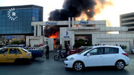 بینید /  آتش‌سوزی هولناک در یکی از هتل‌های اربیل عراق + فیلم