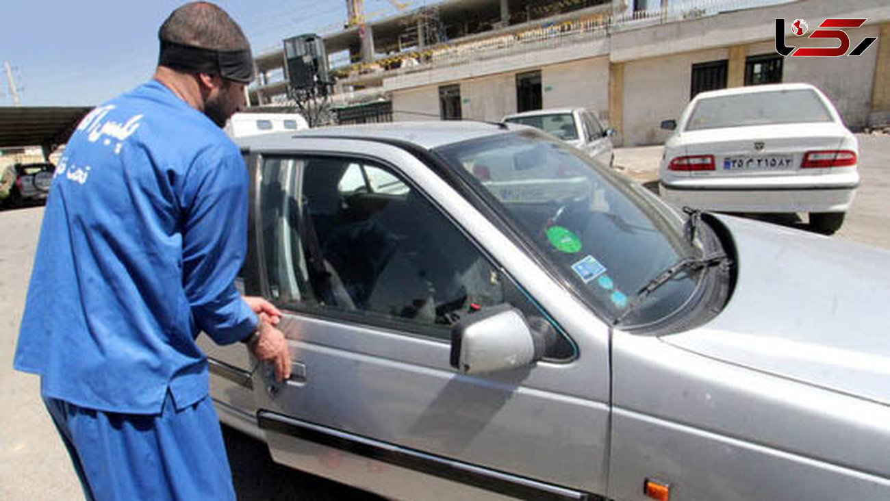 فیلم فاجعه آمیز بازکردن در خودروهای ایران فقط با پیچ گوشتی !