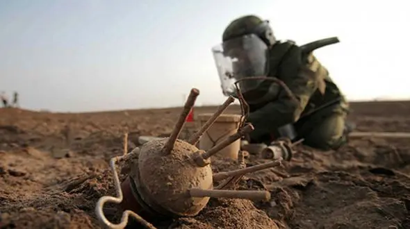 اختراع توپی که تمام مین ها را خنثی می کند + فیلم