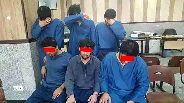 دستگیری مردان نقابدار که به سبک هالیوودی ها به طلافروشی حمله کردند+عکس