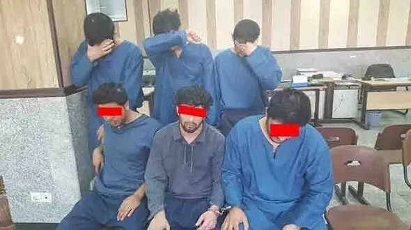 دستگیری مردان نقابدار که به سبک هالیوودی ها به طلافروشی حمله کردند+عکس