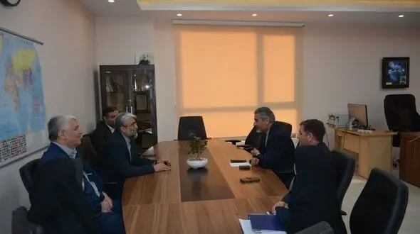 دیدار مدیرکل امور بین الملل کمیته امداد با رئیس نمایندگی وزارت امور خارجه در قزوین
