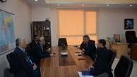 دیدار مدیرکل امور بین الملل کمیته امداد با رئیس نمایندگی وزارت امور خارجه در قزوین

