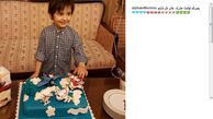 کیک تولد خاص پسر بازیگر معروف مرد + عکس