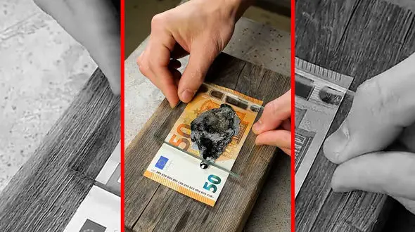 فیلم ساخت گیره پول دست‌ساز با نقره