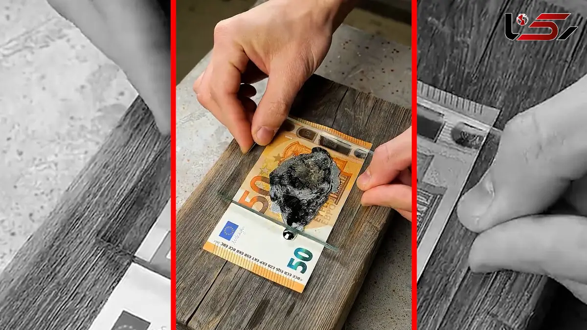 فیلم ساخت گیره پول دست‌ساز با نقره