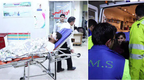 مرد 29 ساله تهرانی در چهارشنبه سوری بی چشم شد + عکس 