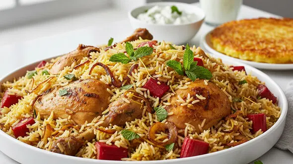 طرز تهیه ریواس پلو به خوشمزه ترین و خوشبوترین شکل / سوالات متداول